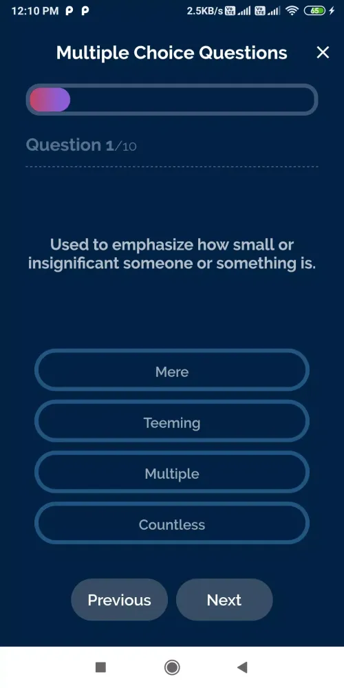 Master Vocabulary 스크린샷