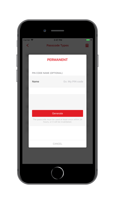Screenshot di neoLock - smart lock APP