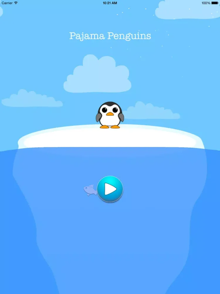 Tangkapan skrin Pajama Penguins iPad 