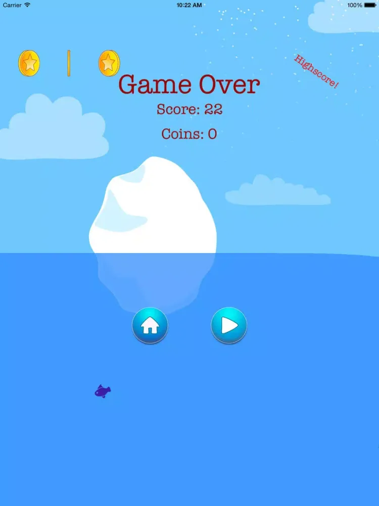 Tangkapan skrin Pajama Penguins iPad 