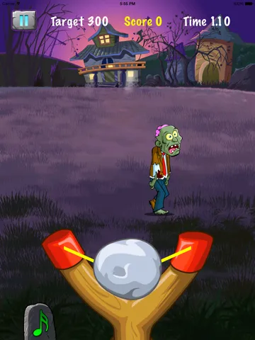 Captures d'écran de Sling Shot Zombies iPad 