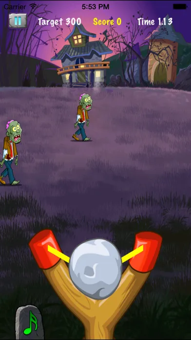 Captures d'écran de Sling Shot Zombies