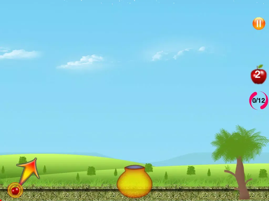 Captures d'écran de Flick Fruit To Basket iPad 