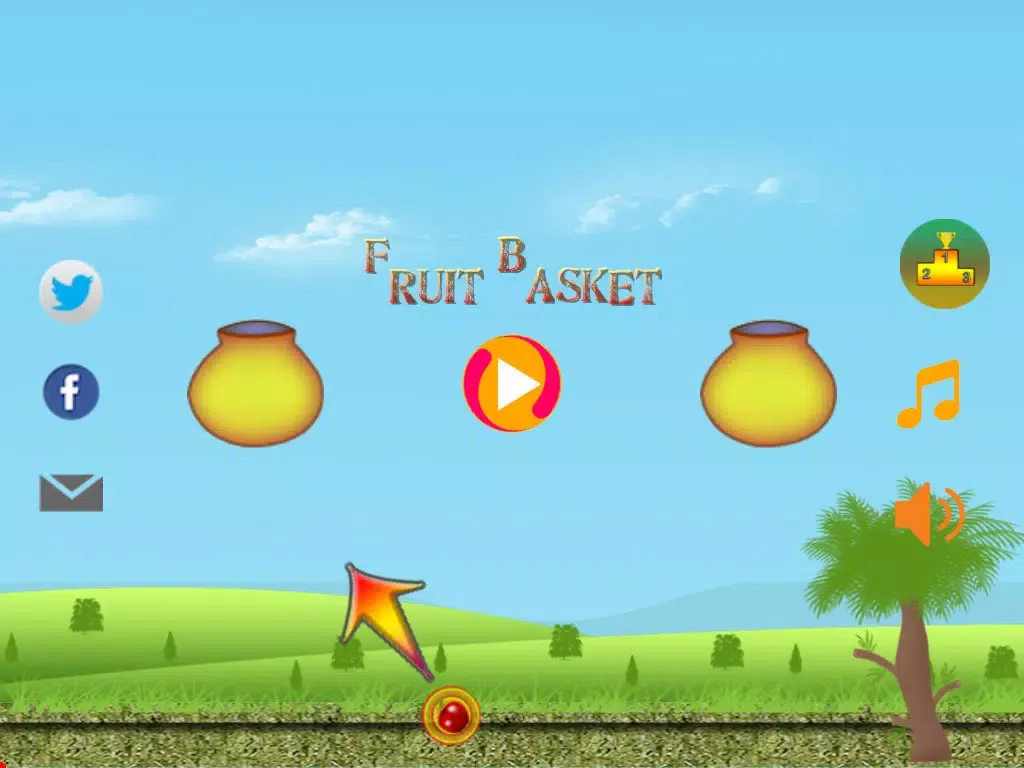 Captures d'écran de Flick Fruit To Basket iPad 
