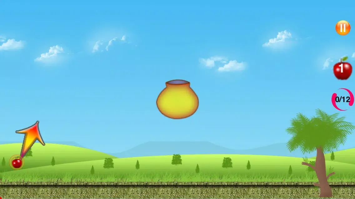 Captures d'écran de Flick Fruit To Basket