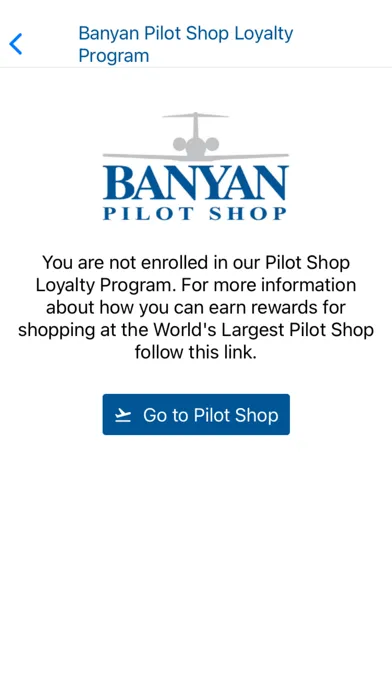 Capturas de tela do Banyan Air Services