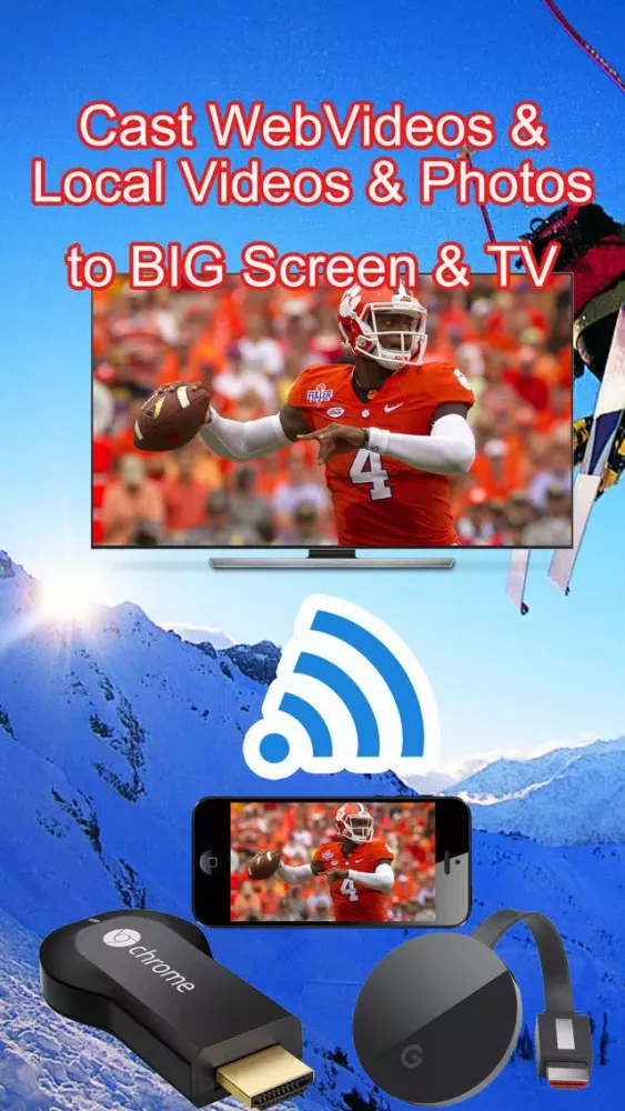 Capturas de pantalla de Cast All Video & TV for Chromecast