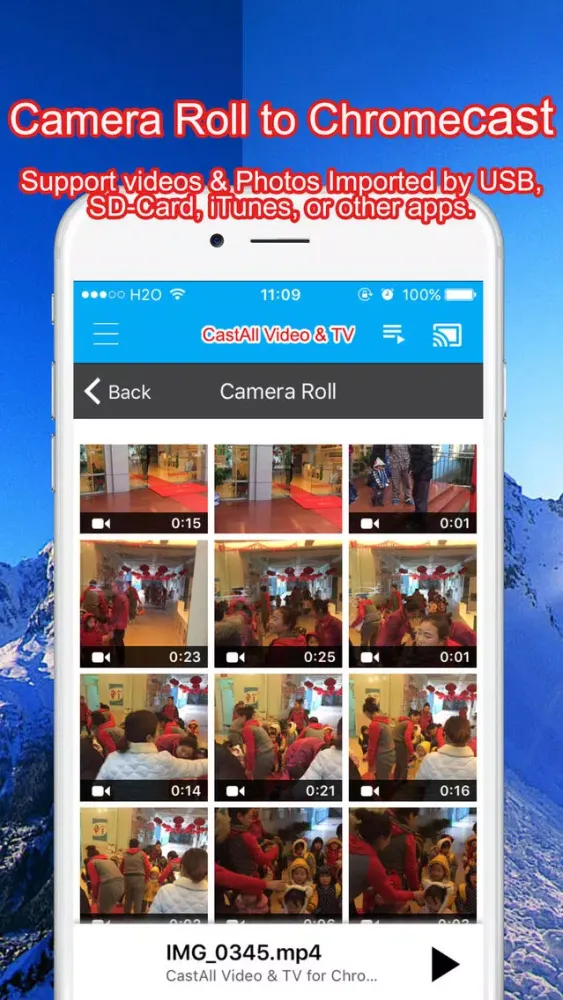 Capturas de pantalla de Cast All Video & TV for Chromecast