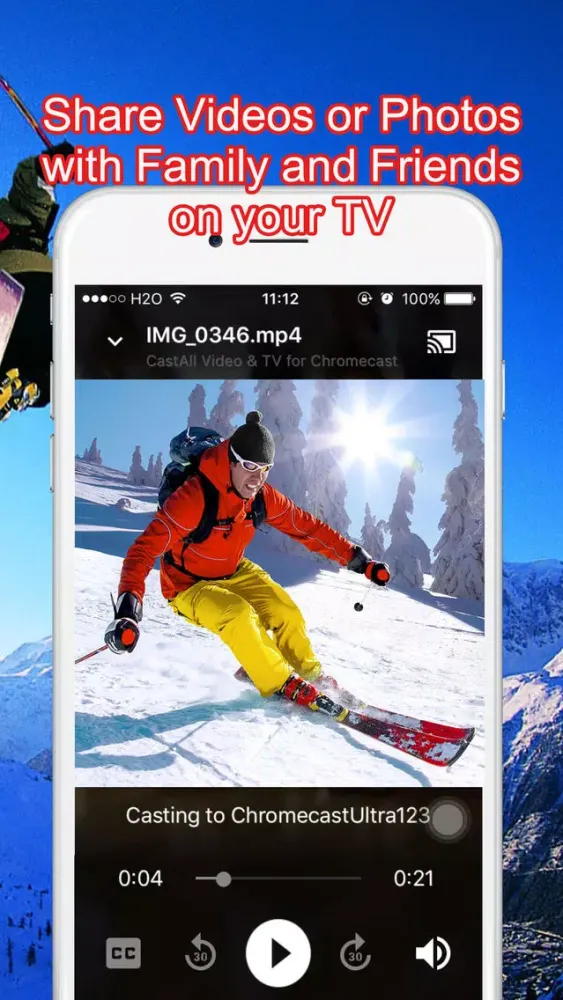 Capturas de pantalla de Cast All Video & TV for Chromecast