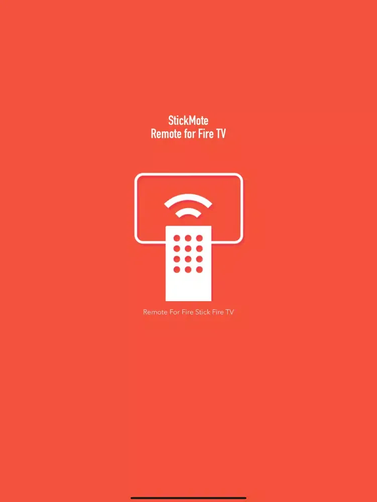 StickMote - Remote for Fire TV iPad  Screenshots