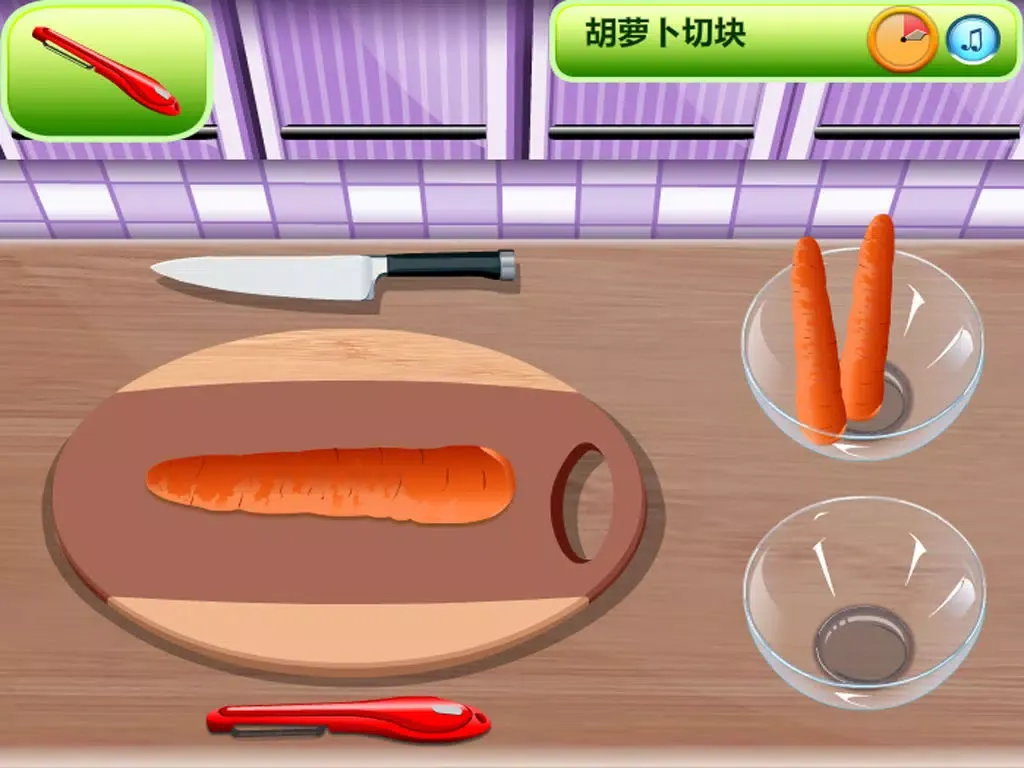 西式鸡肉蔬菜汤 iPad 应用截图