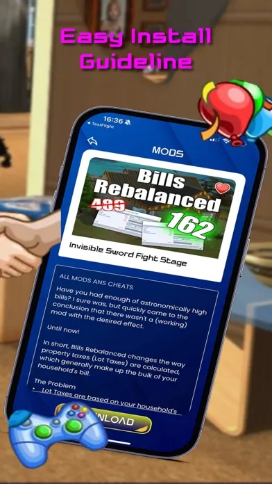 Cheats for the. sims. 4应用截图