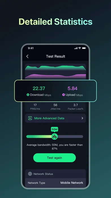Speed Test - WiFi Analyzer + স্ক্রিনশট