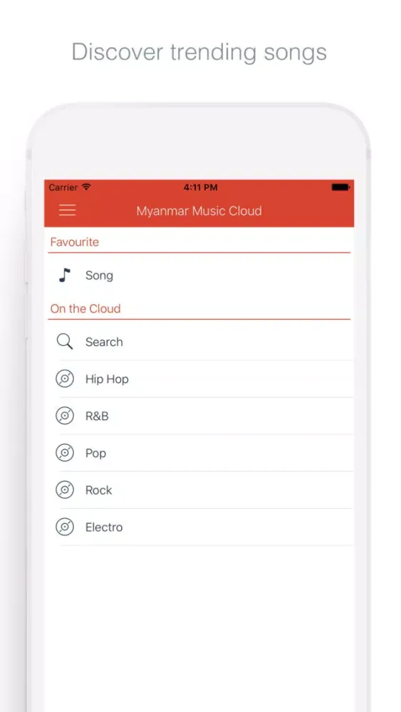 Myanmar Music Cloud - Enjoy Myanmar Songs Screenshots
