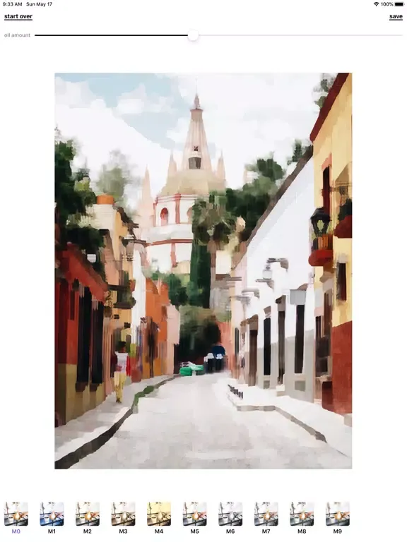 Oil - Oil painting effect iPad 应用截图