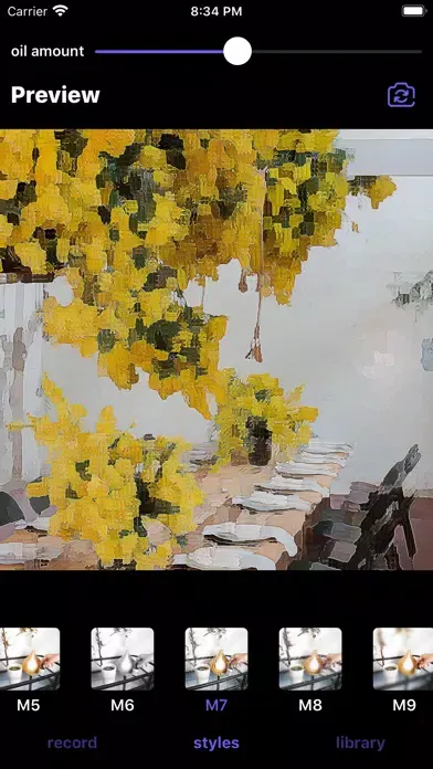 Oil Camera: Painting Effect 스크린샷