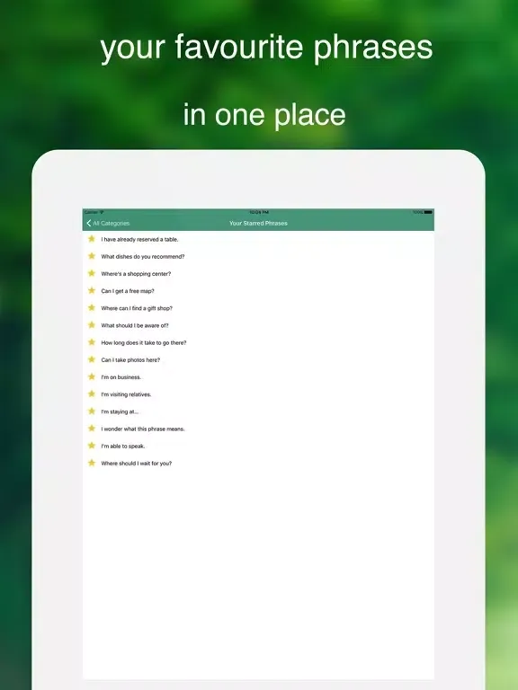 Tangkapan layar Speak Hausa - Learn Hausa Phrases & Words iPad 