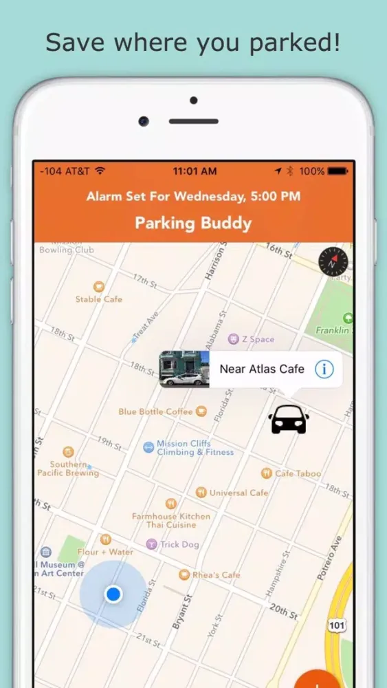 Capturas de pantalla de Parking Buddy - Dude Where's My Car?
