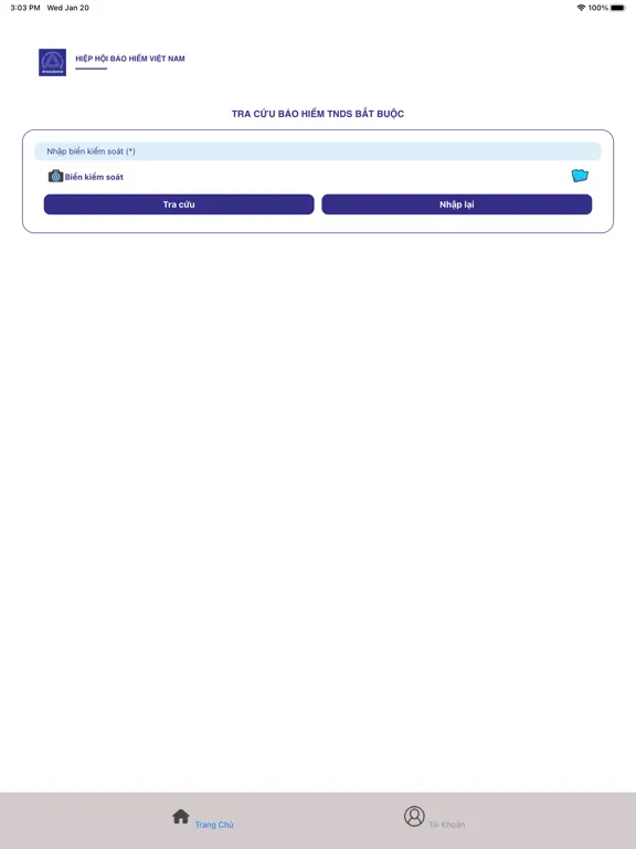 Zrzuty ekranu Tra BH Xe iPad 
