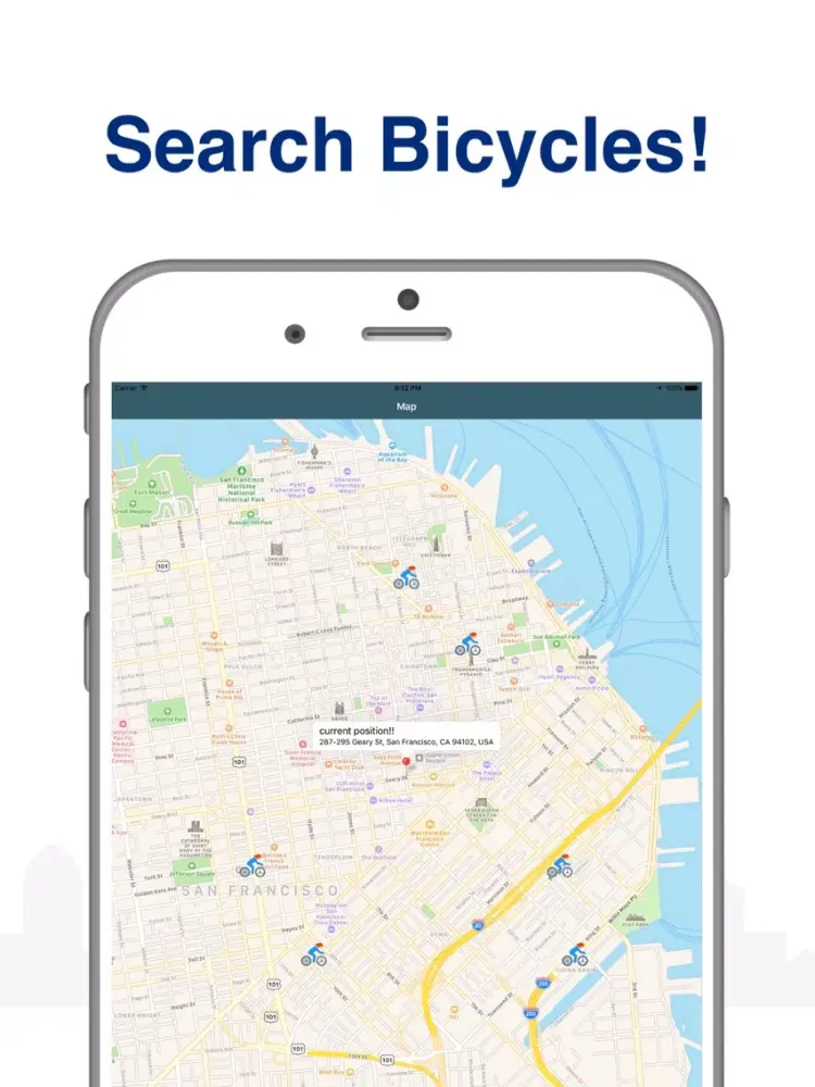 Capturas de pantalla de Mobike - ofo mobai bicycle app iPad 