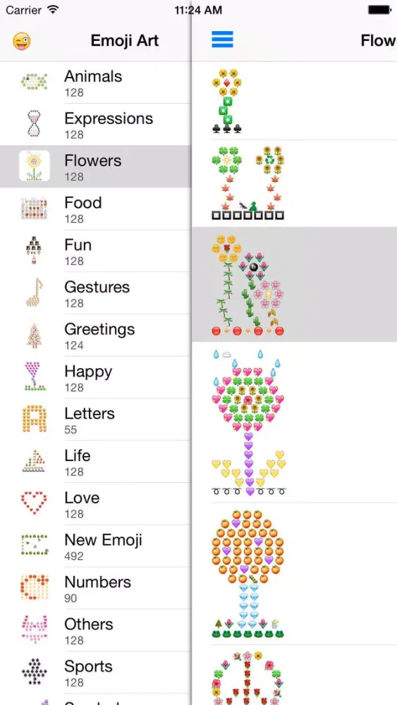 تصاویر Emoji Keyboard 2 - Art Gallery