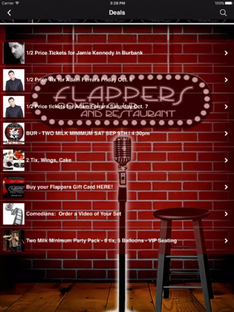 Screenshot di FlappApp iPad 