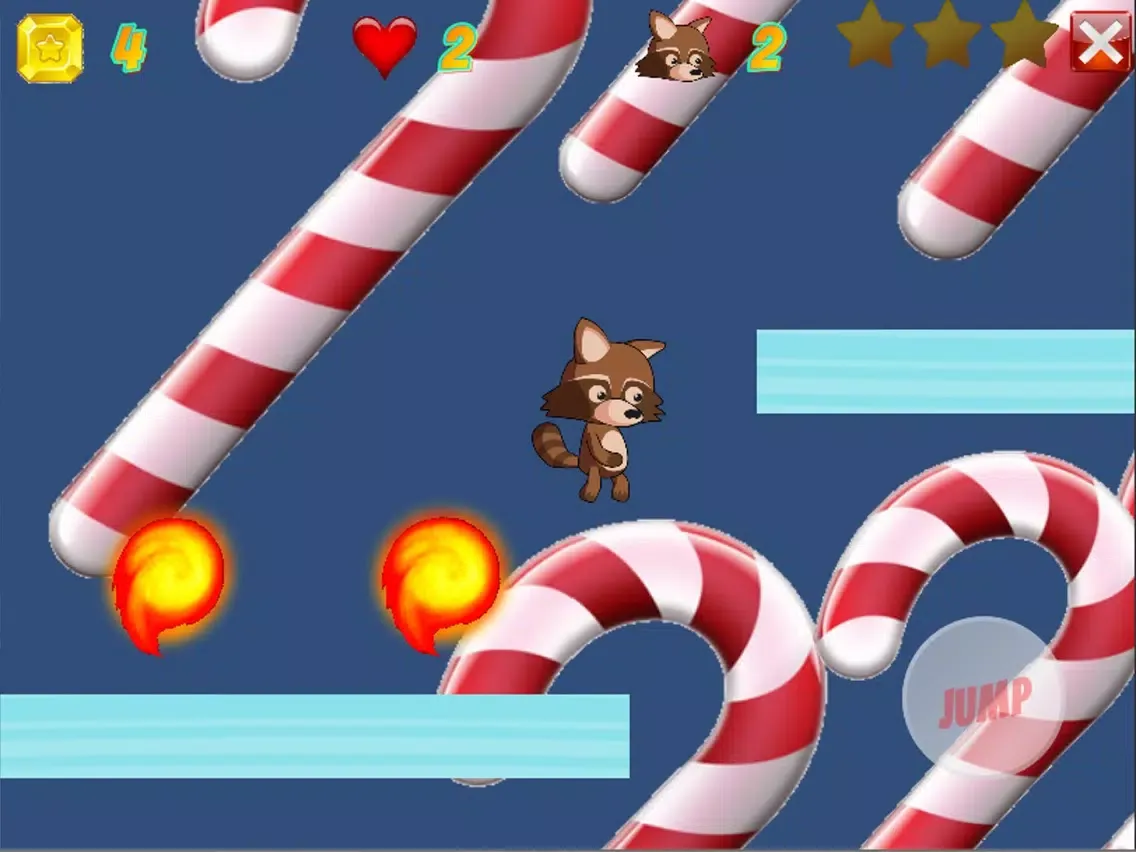 Fireball Run Retro Arcade Game iPad  스크린샷