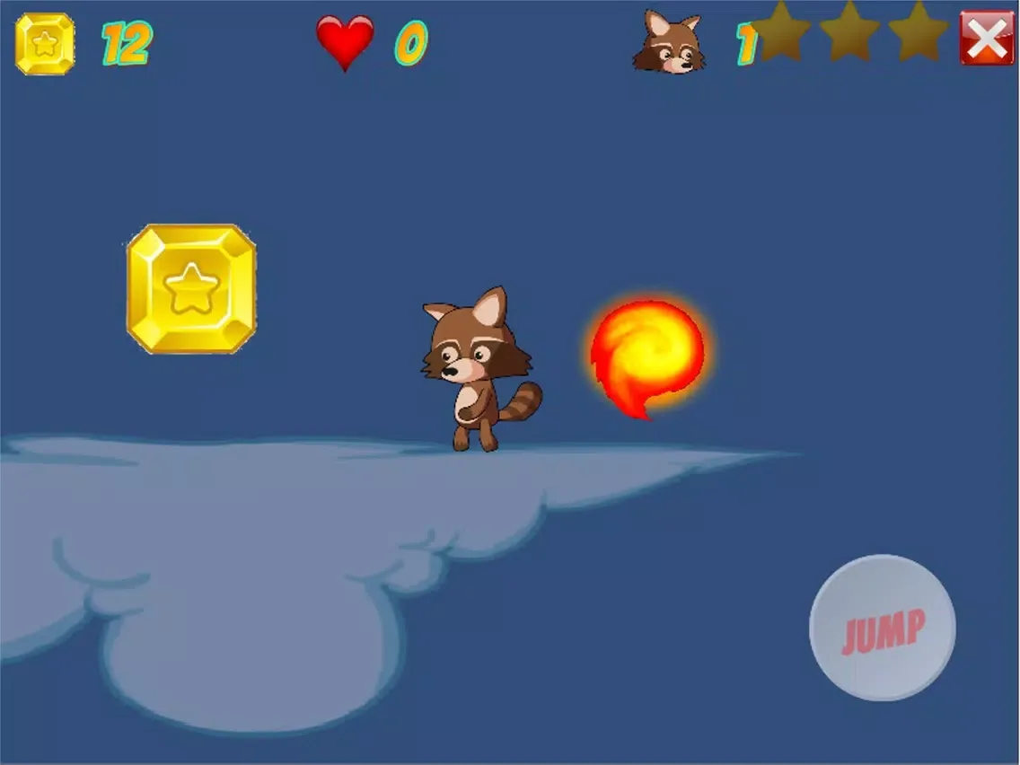Fireball Run Retro Arcade Game iPad  스크린샷