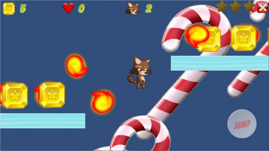 Fireball Run Retro Arcade Game 스크린샷