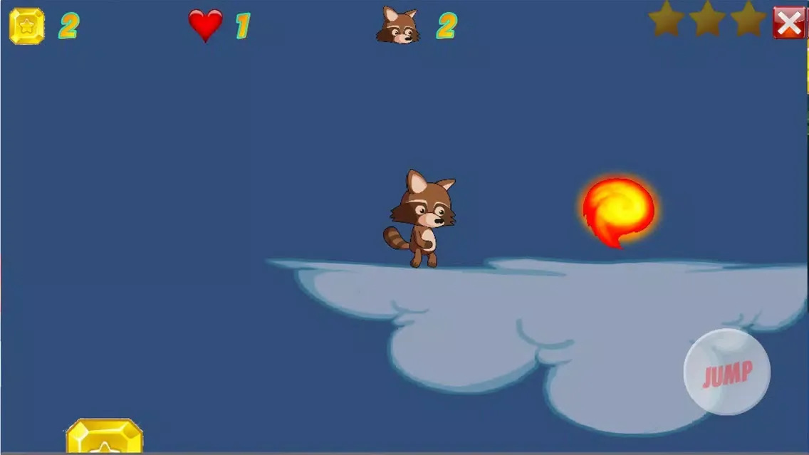 Fireball Run Retro Arcade Game 스크린샷
