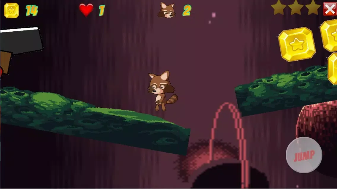 Fireball Run Retro Arcade Game 스크린샷