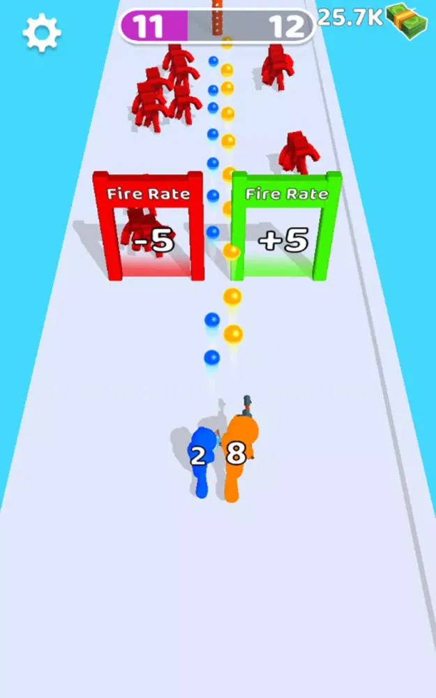Merge run shooter monters سکرین شاٹس