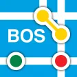 Boston Subway Map - The T