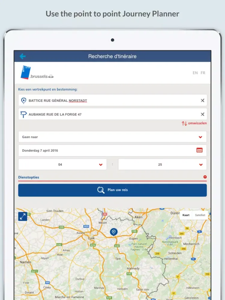 Brussels Metro Map iPad  スクリーンショット
