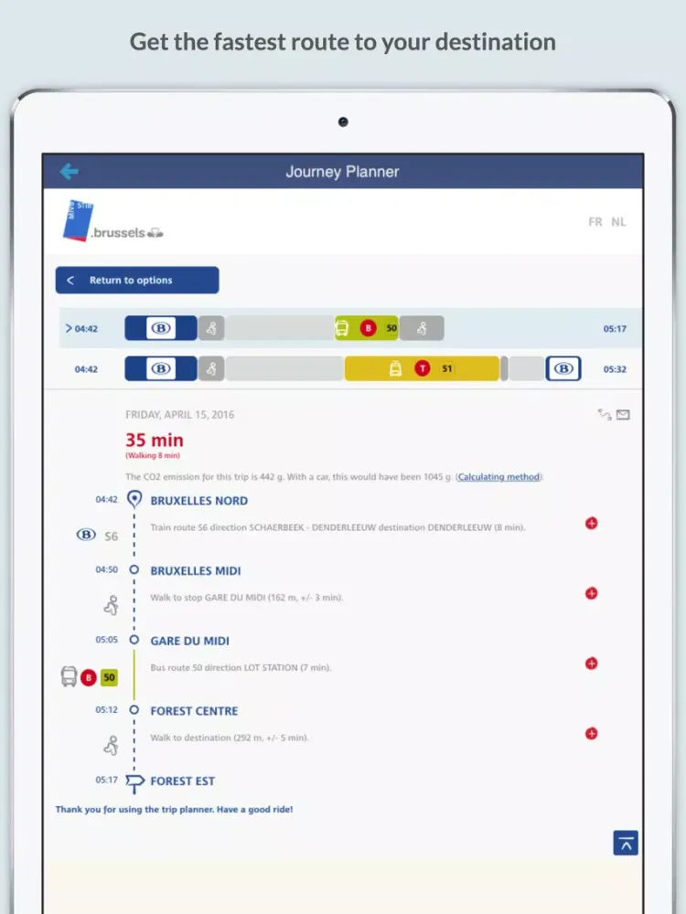 Brussels Metro Map iPad  スクリーンショット