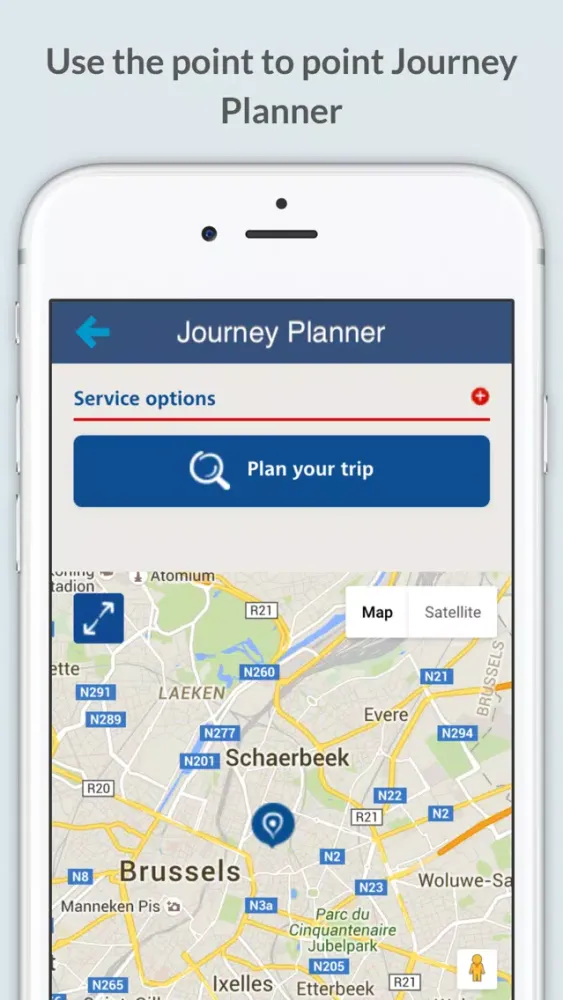 Brussels Metro Map スクリーンショット