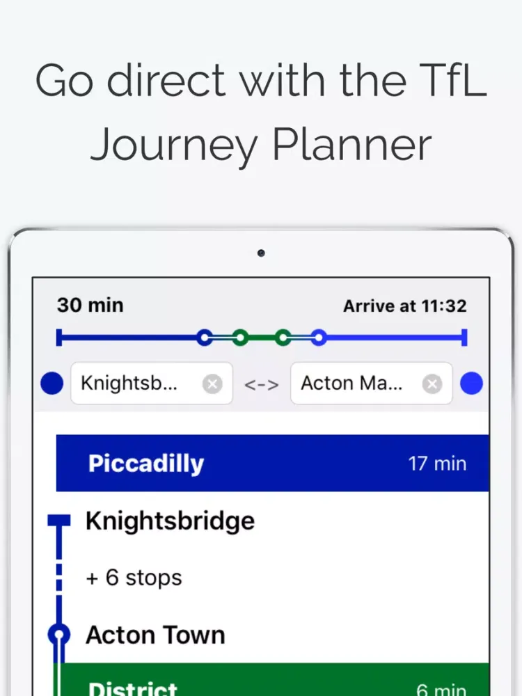 Ảnh chụp màn hình của London Tube Map PRO iPad 
