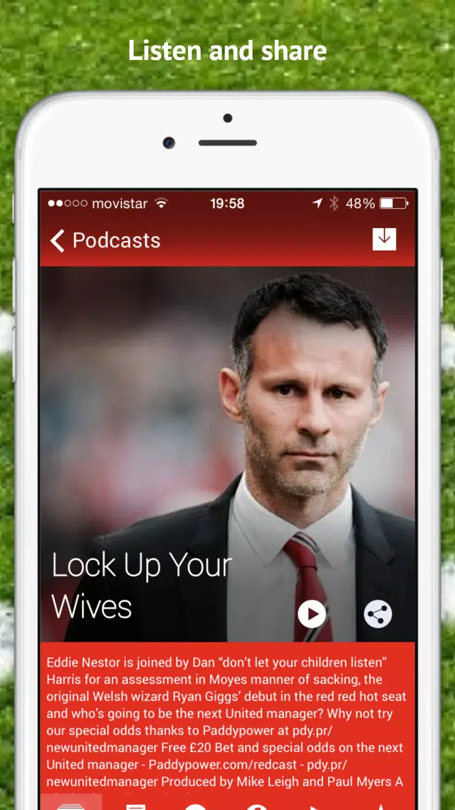Screenshot di Man Utd Redcast - Podcast App