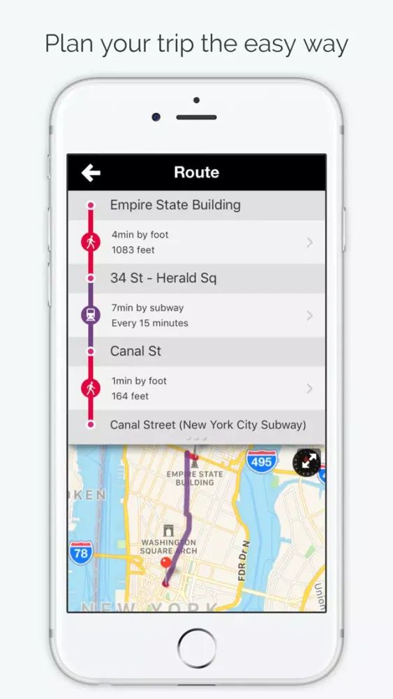 Capturas de pantalla de New York City Subway Map