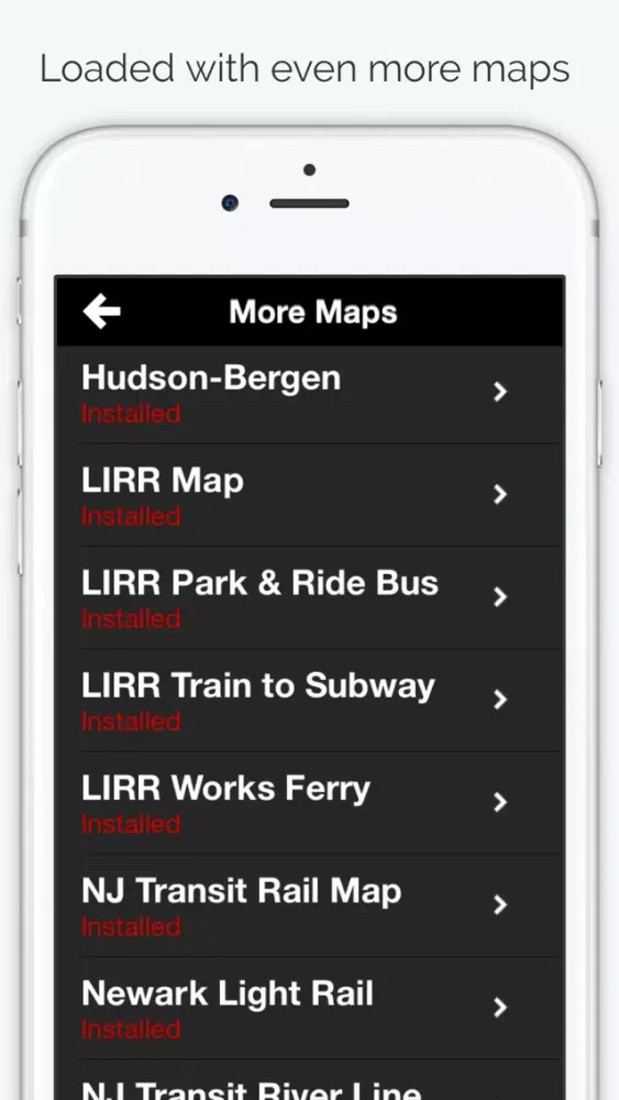 Capturas de pantalla de New York City Subway Map