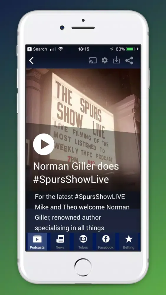 Captures d'écran de The Spurs Show