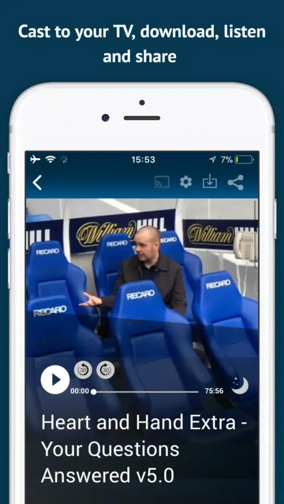 Captures d'écran de Heart and Hand - Rangers App