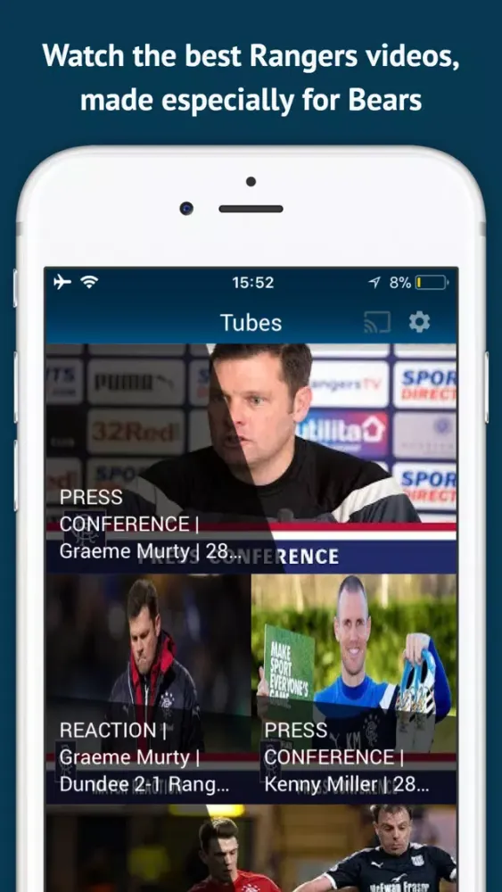 Captures d'écran de Heart and Hand - Rangers App