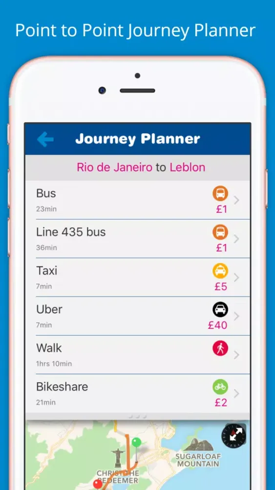 Captures d'écran de Rio Metro