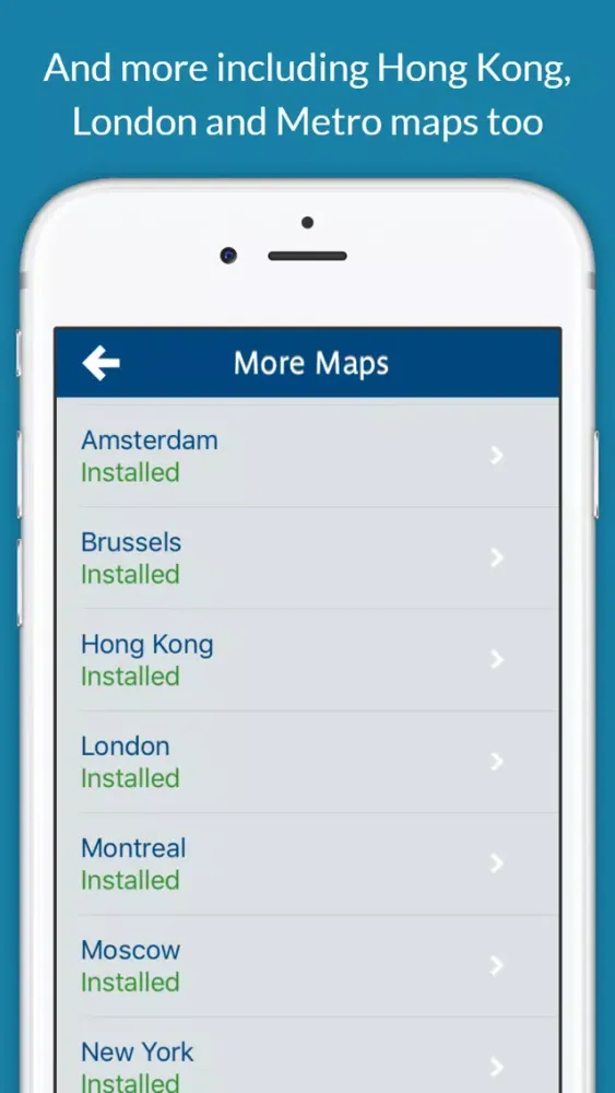 ภาพหน้าจอของ Tokyo Metro Map