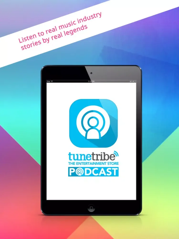 Скриншоты The Tunetribe Entertainment Store Podcast App iPad 