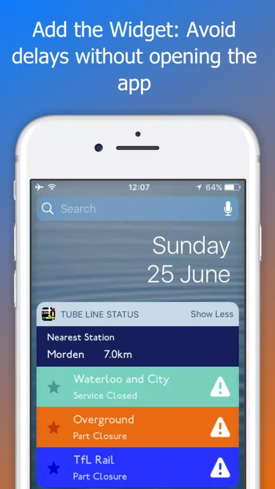 ภาพหน้าจอของ London Tube Map