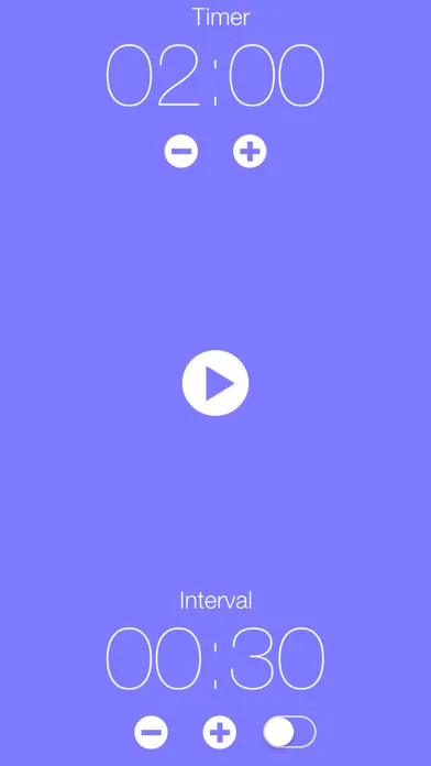 Tangkapan skrin Infinite Timer