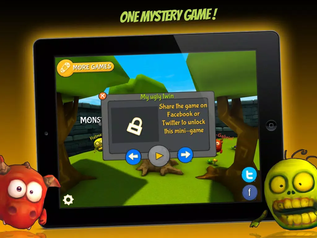 Capturas de pantalla de Some Monster Tales iPad 