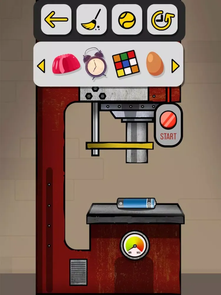 Hydraulic Press Simulator iPad  स्क्रीनशॉट